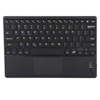 Wendry 10-12inch Bluetooth Wireless Keyboard, Ultra Slim Multi-Functional Keyboard with Touchpad Widely Suitable for Android/iOS/Windows Systems