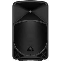 BEHRINGER B15X 1000 Watt 2 Way 15" Powered Loudspeaker with Digital Mixer Wireless Option, Black
