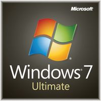 Windows 7 Ultimate SP1 64bit (Full) System Builder OEM DVD 1 Pack [Old Packaging]