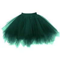 Sunhusing Women's Multicolor Candy-Colored Multi-Layer Mesh Tulle Stitching Tutu Skirt Gauze Dancing Skirt(D,One Size)