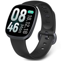 Smart Watch, Vogue Thin and Light Fitness Tracker, Blood Pressure/Heart Rate/Sleep Monitor Sport Wristband for Men, Women and Kids, Gray