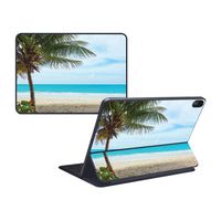 MightySkins Skin Compatible with Apple iPad Pro Smart Keyboard 11" - Beach Bum | Protective, Durable, and Unique Vinyl Decal wrap Cover | Easy to Apply, Remove, and Change Styles | Made in The USA