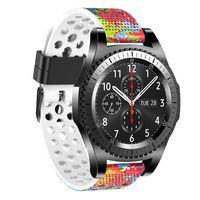 Tkasing Galaxy Watch 46mm Bands,Gear S3 Bands,22mm Universal Replacement Strap with Quick Release Pin Compatible for TicWatch Pro, Amazfit Stratos