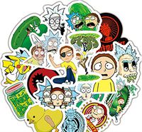 Cool Cartoon Laptop Stickers [50Pcs] Laptop Stickers Bomb Decal for Snowboard Laptop Luggage Car Fridge DIY Styling Vinyl Home Decor