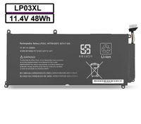807417-005 Battery fit for HP Envy 15-AE015TX 15-AE016TX 15-AE018TX, M6-P113Dx M6-P TPN-C122 TPN-C124 HSTNN-DB6X 15-AE120TX, LP03XL HSTNN-DB7C