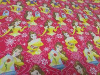 Christmas Wrapping Holiday Paper Gift Greetings 1 Roll Design Festive Wrap Disney Belle Beauty