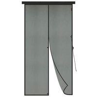 MAGZO Pet Magnetic Screen Door 36x80 inch, Dog Cat Proof Pet-Resistant Thickening Durable Fiberglass Entry Screen Curtain Mesh Fits Door Size up to 36"x80" Max