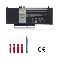 Ouside G5M10 Battery Compatible with Dell LatitudeE5450 E5550 7V69Y 6MT4T R9XM9 WYJC2 1KY05 8V5GX 79VRK TXF9M WYJC2 0WYJC2 08V5GX Notebook Battery [ 7.4V 51Wh 4Cell]