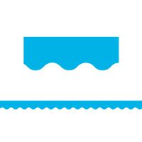 Teacher Created Resources Aqua Scalloped Border Trim (5703)