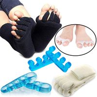 for Correcting Hallux valgus Brace Big Toe separators, and Relieve Pain After Sports and Yoga Exercises, Treatment of Male and Female Instant Onion Relief -5 in 1