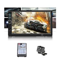 Double Din Car Stereo WZTO Car Stereo Compatible with 7 inch Touch Screen Bluetooth Headunit TF USB FM Aux-in Radio Audio Support Backup Rear View Camera Mirror Link & Steering Wheel Controls