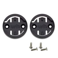 2 Pairs Bicycle Computer Mount Replacement Co-Polymer Insert Kit Adapter for Out Front Bike Mount Compatible Wahoo Mount