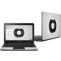 Mightyskins Skin Compatible with Samsung Chromebook 3 11.6" Wrap Cover Sticker Skins Love of Music