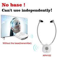 Wireless TV Headphones, Artiste APH100 Extra Headset TV Audio Assisted Listening Device System