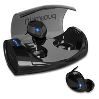 Wireless Bluetooth Earbuds, Uniwiland True Latest V5.0 Bluetooth 3D Stereo Headphones Invisible in-Ear Earphones Headset for Men Women Gym Running, Built-in Microphone