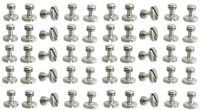 Steel Screws 3/8" Tripod Quick Release QR Plate Camera Flathead Slot Stainless SS ideal for Manfrotto / Sachtler (50)