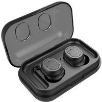 Wireless Headphones HQPH Sports Bluetooth 5.0 Automatic Pair Earphone Touch Control Headsets with Charging Box HD Sound in-Ear Earbuds Buit-in Mic Compatible with iPhone & Android Phone