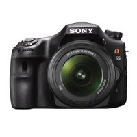 Sony Alpha SLT-A65VL DSLR 24.3MP SLR Camera with 3-Inch LCD Screen and 18-55mm Lens (OLD MODEL)