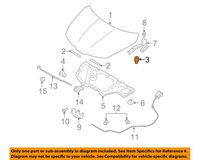 Nissan 65822-3U010 - Bumper-Hood