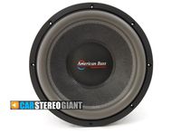 American Bass 15 Inch Subwoofer Hd Series Dual 1 Ohm Carbon Fiber Cone