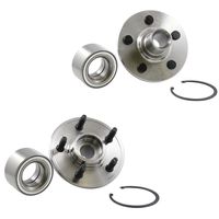 Detroit Axle 521000 Rear Wheel Hub and Bearing Assembly for 2002 2003 2004 2005 2006 Ford Explorer - 2003 2004 2005 Lincoln Aviator 2002 2003 2004 2005 2006 2007 2008 2009 2010 Mercury Mountaineer