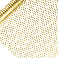 Small Gold Dots Cello Film 40" X 100'