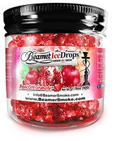 Pom-OH-Granate 50G Ultra Premium Beamer Ice Drops ¨ Hookah Shisha Smoking Gel. Each bowl lasts 2-4 Hours! USA Made, Huge Clouds, Amazing Taste! Better Taste & Clouds than Tobacco! 2-3 bowls per Jar!
