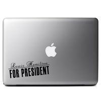 Lewis Hamilton for President 2016 Formula One F1 Vinyl Sticker Laptop iPhone Cell Decal
