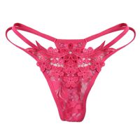 Balakie T-String Thongs for Women, Sexy Buttocks Sexy Lady T-Shirt Shorts (One Size, Hot Pink)