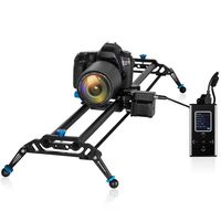 GVM Camera Slider, 31 Inches Electronic Motorized Timelapse Camera Dolly Rail Slider with Controller for Video Film Photography, Load up to 15.4lbs