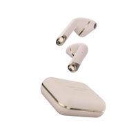 Happy Plugs Air I True Wireless in-Ear Fashion Tech Headphones, Matte Gold