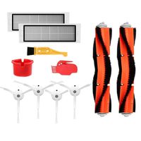 Main Brush Hepa Filter Side Brush mop cloths Accessory Kit for Xiaomi Mi Robot Roborock s50 s51 Xiaomi Vacuum Cleaner Replacement Parts Mijia Robotic