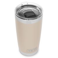 YETI Rambler 20 oz Tumbler, Stainless Steel, Vacuum Insulated with MagSlider Lid, Sand