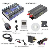 HuntGold Real-Time GSM/GPS/GPRS Car Tracker Vehicle TK103B Alarm System W/ Remote Control