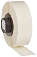Brady PTLTB-498-375 TLS 2200 And TLS PC Link 30' Height, 0.375" Width, B-498 Repositionable Vinyl Cloth, White Color Terminal Block Marker
