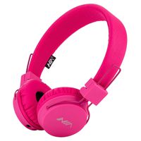 Folding Stereo Wired Headphones for Kids,Girls Headphones,Boys Headphone,in-line Microphone Remote Control Adjustable Over Ear Headphone Kids Headsets with Soft Earpads for Cellphones (Pink)