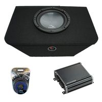Compatible with 2000-2009 Honda S2000 Harmony R104 Single 10" Sub Box & CXA400.1 Amp