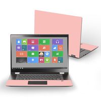 MightySkins Skin Compatible with Lenovo Flex 5 15" (2017) - Solid Blush | Protective, Durable, and Unique Vinyl Decal wrap Cover | Easy to Apply, Remove, and Change Styles | Made in The USA