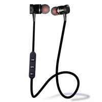 Tinffy Bluetooth Headphones,EarTime Wireless V4.1 Magnetic in-Ear Stereo Earphones Sweatproof Sports Earbuds with Mic