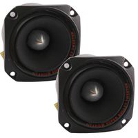 Seismic Audio - Pair of Titanium Horn Bullet Tweeter Speakers PA/DJ Tweeters - Replacement