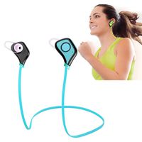 Superex Bluetooth CSR4.0 Wireless Stereo Headphones with Mic Sport Bluetooth Earbuds Sweatproof Running Gym Exercise Earphones for iPhone, Android, Samsung, Smart Phones Bluetooth Devices(Blue)