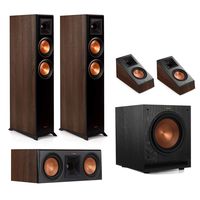 Klipsch RP-5000F 5.1 Home Theater System - Walnut