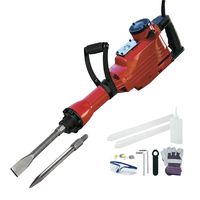 Toolman 14.0A Electric Demolition Jack Hammer concrete breaker with case, goggles and gloves LT5105