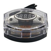 ZOOKOTO 150A Fuse Holder,Car Stereo Audio Led Display Digital Voltage Inline ANL Fuse Holder 4 Gauge in Out with 150 Amp Fuse