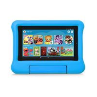 Kid-Proof Case for Fire 7 Tablet (Compatible with 9th Generation Tablet, 2019 Release), Blue