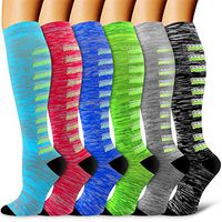 Copper Compression Socks Women and Men-Best for Running,Athletic,Varicose Veins,Nursing,Hiking,Recovery & Flight Socks