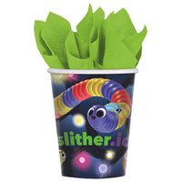 Cups Slither.io 9oz Paper (8ct)