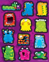 Carson Dellosa Monsters Shape Stickers (168066)