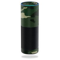 MightySkins Skin Compatible with Amazon Echo/Amazon Echo Plus wrap Cover Sticker Skins Green Camo