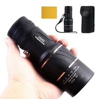 Long Range Monocular 16x52 Optics Zoom Lens Camping Hiking Hunting Telescope Scope Outdoor General Night Vision Travel Monocular iG-631